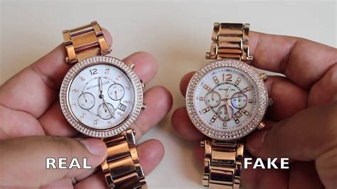 michael kors fake vs original watch|michael kors watch authenticity.